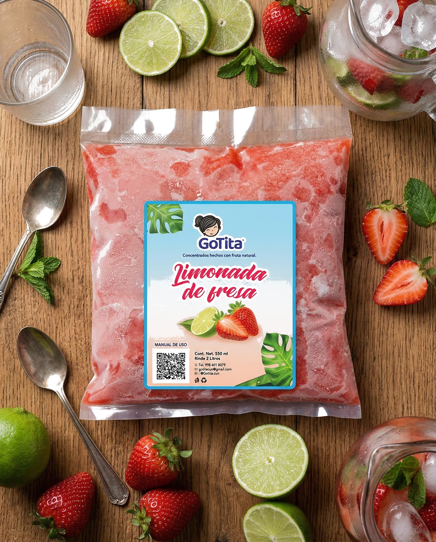 Concentrado Limonada de Fresa